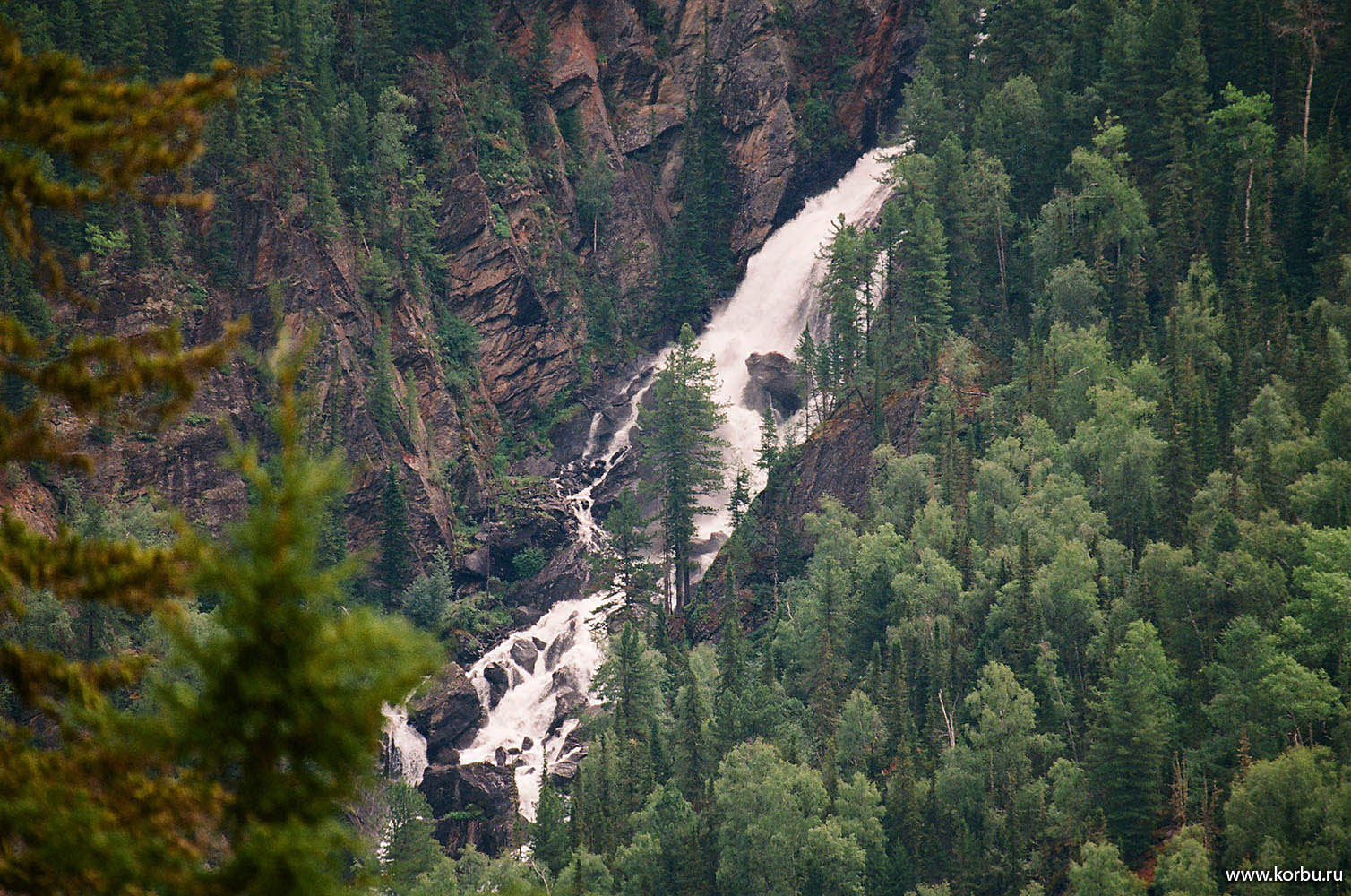 681  водопад Алтын-каяк