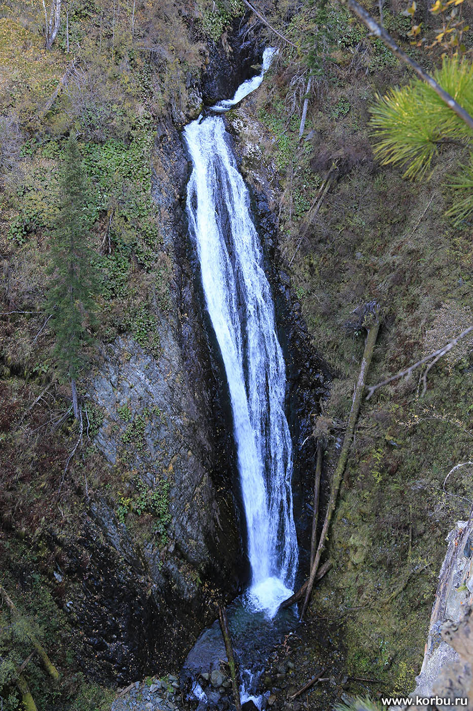 722  водопад Кокорёк, Корбу